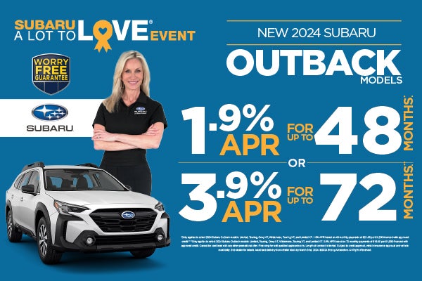 New 2024 Subaru Outback Models