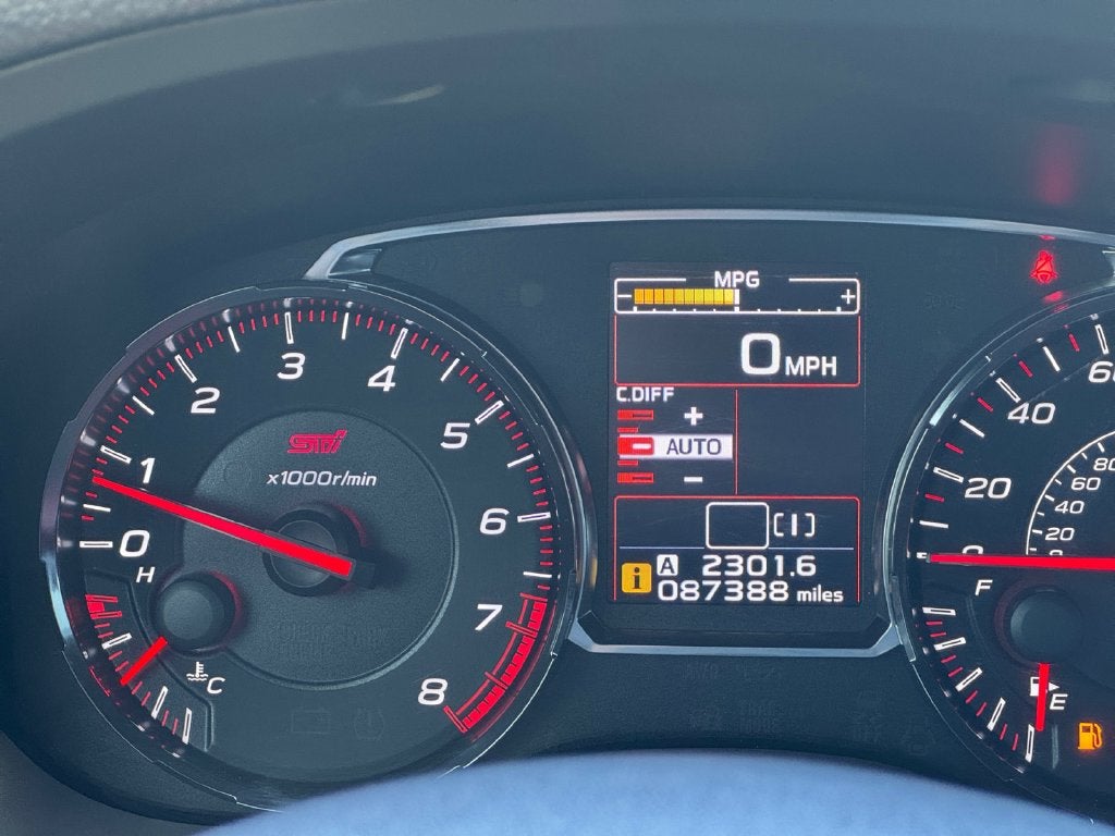 2018 Subaru WRX STi