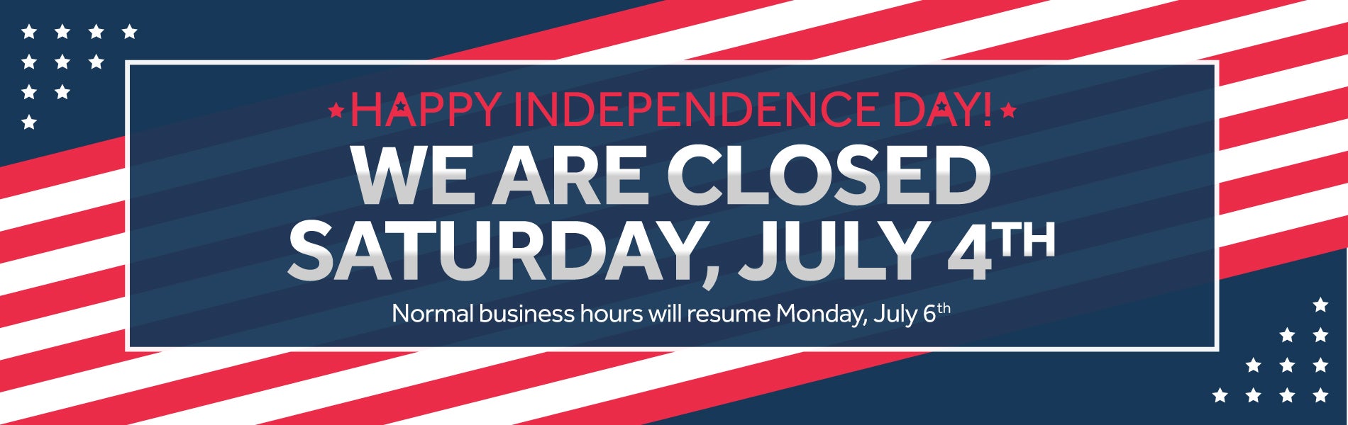 Closed July 4