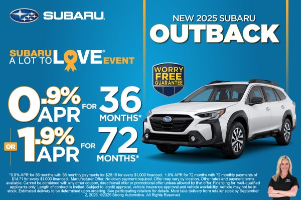 Subaru Specials | Subaru Lease & Finance Deals in Ann Arbor MI | Subaru ...