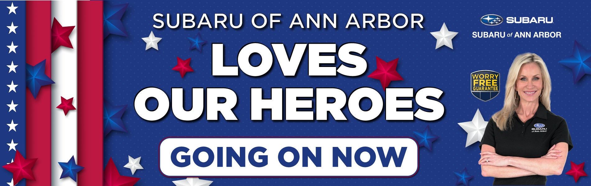SUBARU OF ANN ARBOR LOVES OUR HEROS