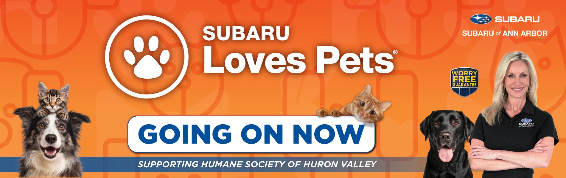 Subaru Loves Pets Going On Now
